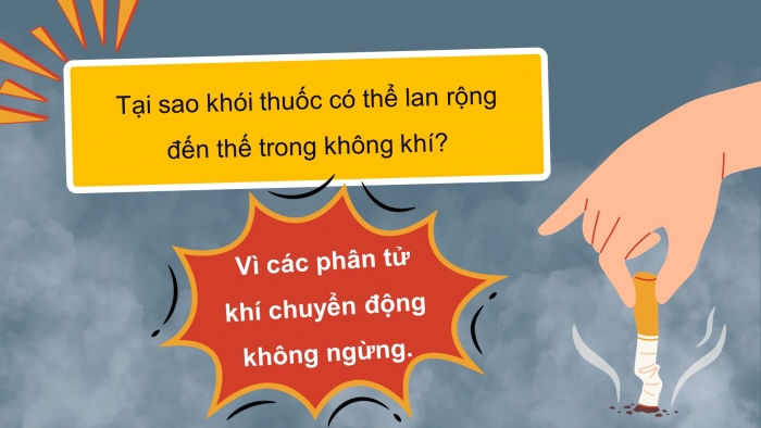 Giáo án điện tử Vật lí 12 cánh diều Bài 1: Mô hình động học phân tử chất khí