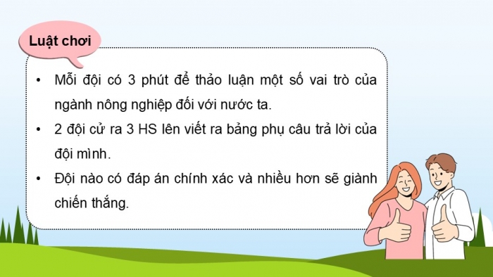 Giáo án điện tử Địa lí 12 chân trời Bài 14: Tổ chức lãnh thổ nông nghiệp