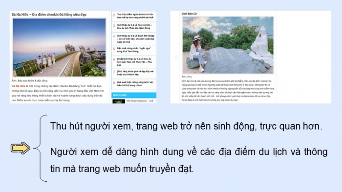 Giáo án điện tử Khoa học máy tính 12 cánh diều Bài 5: Chèn hình ảnh, âm thanh, video và sử dụng khung