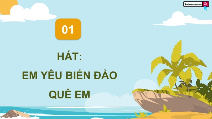 Giáo án điện tử Âm nhạc 9 chân trời Bài 6: Hát Em yêu biển đảo quê em, Nhạc cụ thể hiện tiết tấu