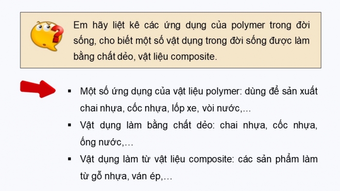 Giáo án điện tử Hóa học 12 cánh diều Bài 9: Vật liệu polymer