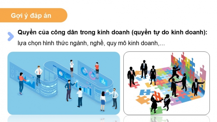 Giáo án điện tử Kinh tế pháp luật 12 chân trời Bài 8: Quyền và nghĩa vụ của công dân về kinh doanh và nộp thuế