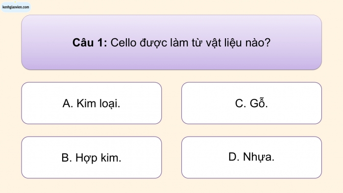 Giáo án điện tử Âm nhạc 5 cánh diều Tiết 12: Ôn tập nhạc cụ, Vận dụng