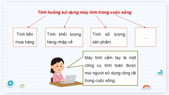 Giáo án điện tử Toán 5 cánh diều Bài 44: Sử dụng máy tính cầm tay