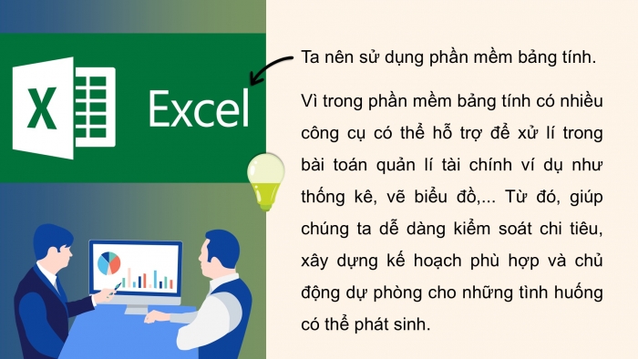 Giáo án điện tử Tin học 9 chân trời Bài 6A: Tổ chức dữ liệu cho dự án quản lí tài chính gia đình