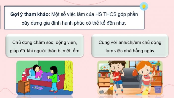 Giáo án điện tử Hoạt động trải nghiệm 9 chân trời bản 2 Chủ đề 4 Tuần 13