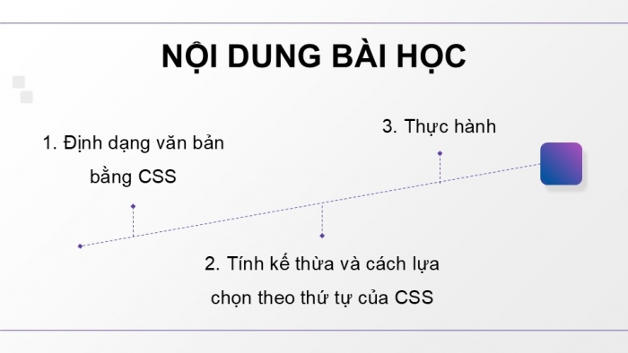 Giáo án điện tử Khoa học máy tính 12 kết nối Bài 14: Định dạng văn bản bằng CSS (P2)