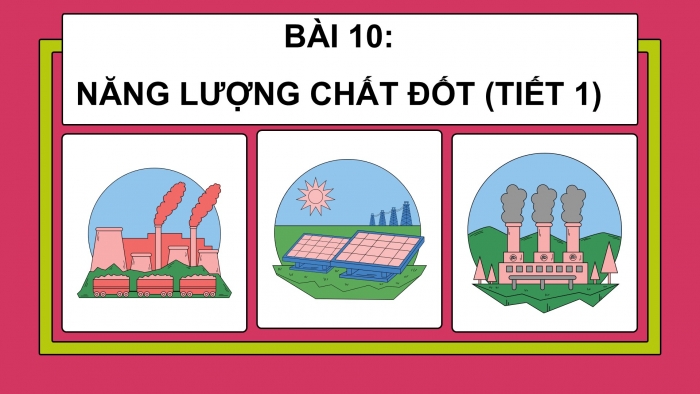 Giáo án điện tử Khoa học 5 kết nối Bài 10: Năng lượng chất đốt