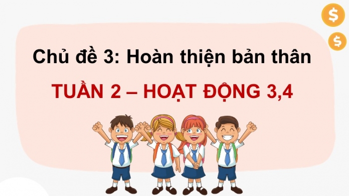 Giáo án điện tử Hoạt động trải nghiệm 12 kết nối Chủ đề 3 Tuần 2