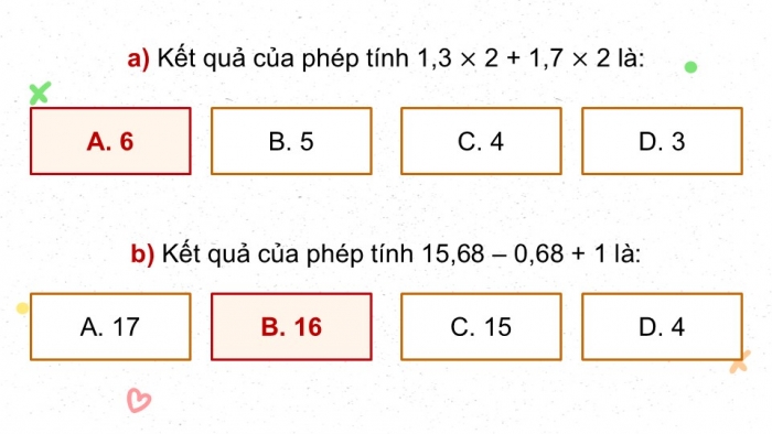 Giáo án điện tử Toán 5 kết nối Bài 31: Ôn tập các phép tính với số thập phân