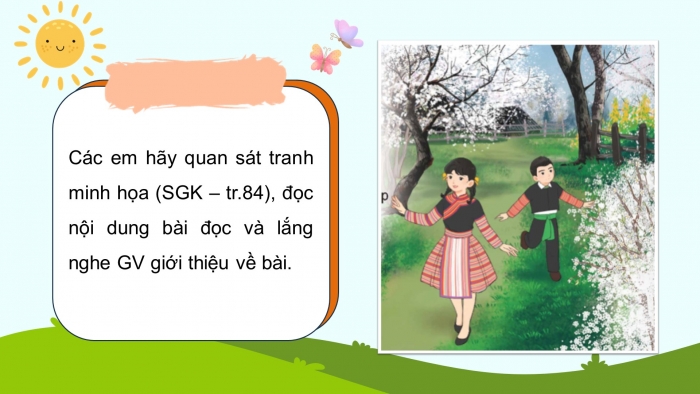 Giáo án điện tử Tiếng Việt 5 chân trời Bài 3: Nụ cười mang tên mùa xuân