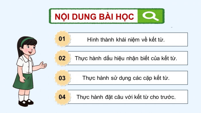 Giáo án điện tử Tiếng Việt 5 chân trời Bài 7: Kết từ