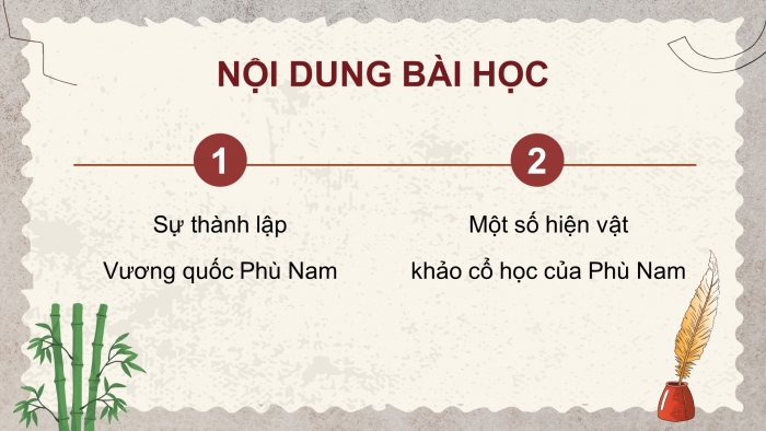 Giáo án điện tử Lịch sử và Địa lí 5 chân trời Bài 6: Vương quốc Phù Nam