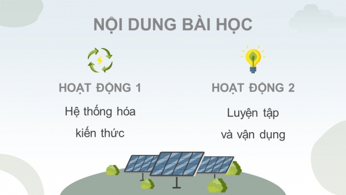 Giáo án điện tử Công nghệ 12 Điện - Điện tử Kết nối Bài Tổng kết chương III