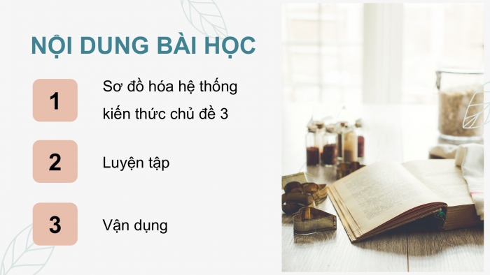 Giáo án điện tử Công nghệ 12 Lâm nghiệp Thủy sản Cánh diều Bài Ôn tập chủ đề 3