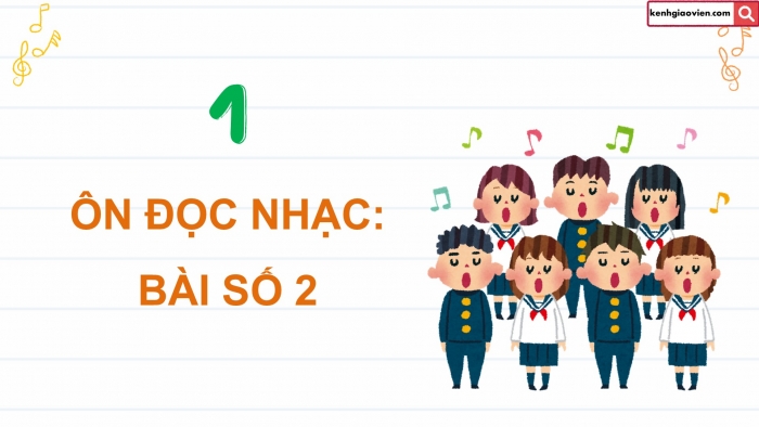 Giáo án điện tử Âm nhạc 5 kết nối Tiết 10: Ôn đọc nhạc Bài số 2, Hát Bay vào tương lai