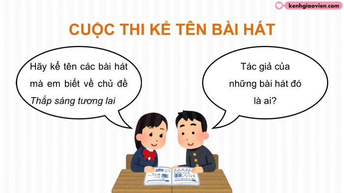 Giáo án điện tử Âm nhạc 5 chân trời Tiết 2: Ôn tập hát Những bông hoa những bài ca. Nghe nhạc Chim sơn ca