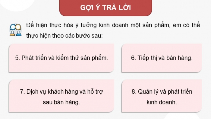 Giáo án điện tử Kinh tế pháp luật 12 chân trời Bài 5: Lập kế hoạch kinh doanh