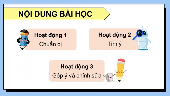 Giáo án điện tử Tiếng Việt 5 kết nối Bài 22: Tìm ý cho đoạn văn thể hiện tình cảm, cảm xúc về một câu chuyện