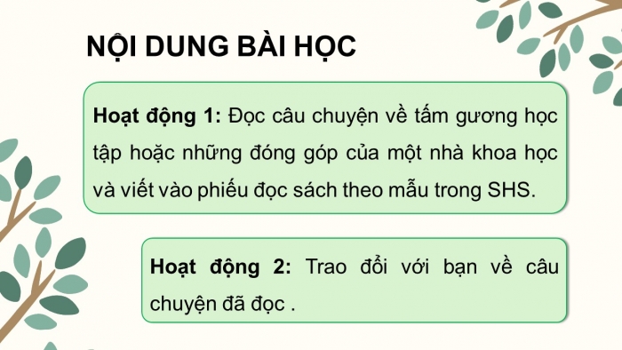 Giáo án điện tử Tiếng Việt 5 kết nối Bài 22: Đọc mở rộng (Tập 1)