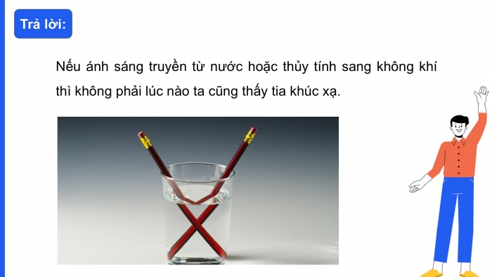 Giáo án điện tử KHTN 9 chân trời - Phân môn Vật lí Bài 6: Phản xạ toàn phần