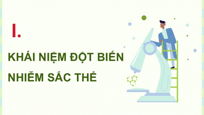 Giáo án điện tử KHTN 9 cánh diều - Phân môn Sinh học Bài 37: Đột biến nhiễm sắc thể