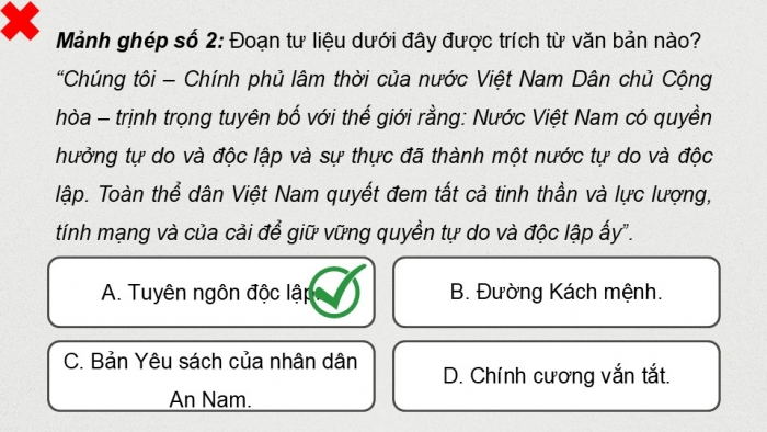 Giáo án điện tử Lịch sử 9 cánh diều Bài 6: Việt Nam từ năm 1930 đến năm 1945