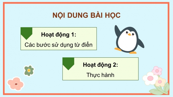 Giáo án điện tử Tiếng Việt 5 kết nối Bài 17: Sử dụng từ điển