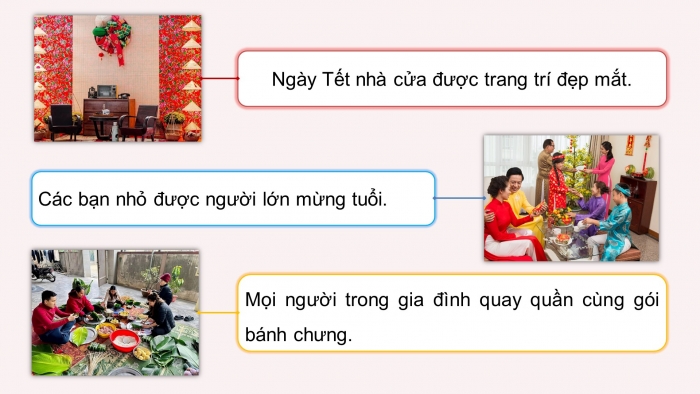 Giáo án điện tử Tiếng Việt 5 chân trời Bài 1: Tết nhớ thương