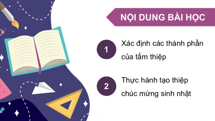 Giáo án điện tử Tin học 5 kết nối Bài 9A: Sử dụng phần mềm đồ hoạ tạo sản phẩm số