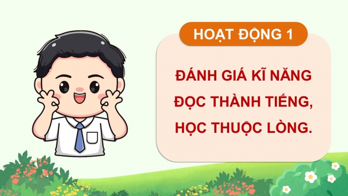 Giáo án điện tử Tiếng Việt 5 chân trời Bài Ôn tập cuối học kì I (Tiết 1)