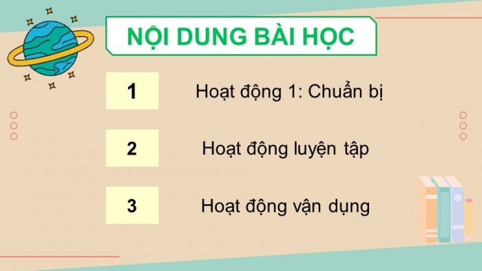 Giáo án điện tử Công nghệ 5 cánh diều Bài 5: Dự án Em tập làm nhà thiết kế