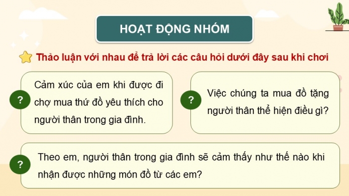 Giáo án điện tử Hoạt động trải nghiệm 5 kết nối Chủ đề Gia đình đầm ấm - Tuần 17