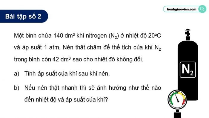 Giáo án điện tử Vật lí 12 cánh diều Bài tập Chủ đề 2