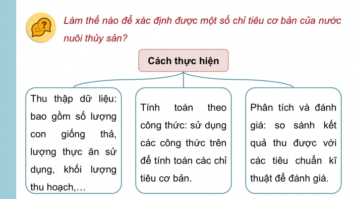 Giáo án điện tử Công nghệ 12 Lâm nghiệp - Thủy sản Kết nối Bài 11: Quản lí môi trường nuôi thuỷ sản