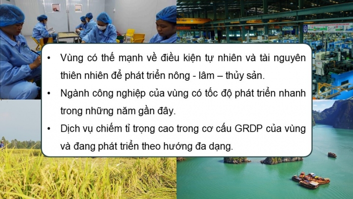 Giáo án điện tử Địa lí 9 kết nối Bài 12: Vùng Đồng bằng sông Hồng (P2)