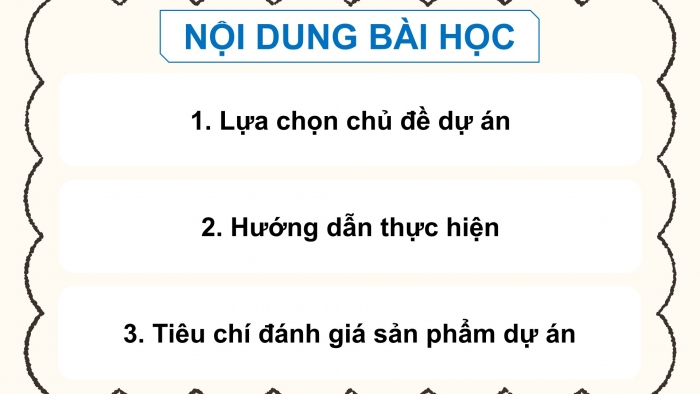 Giáo án điện tử chuyên đề Tin học ứng dụng 12 cánh diều Bài 4: Thực hành tổng hợp sử dụng phần mềm quản lí dự án