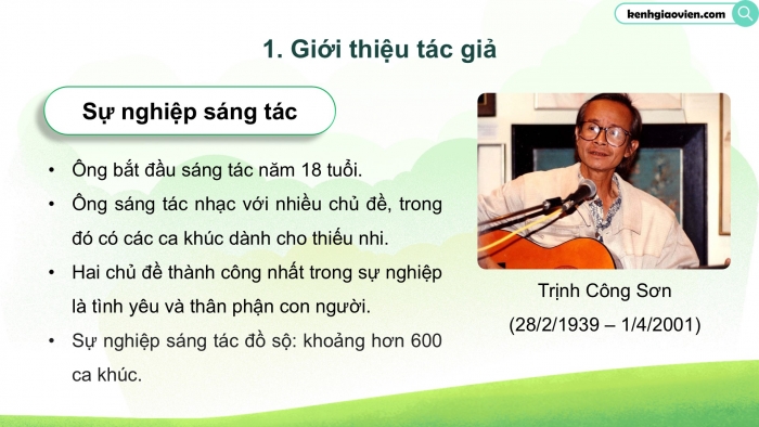 Giáo án điện tử Âm nhạc 5 cánh diều Tiết 9: Hát Khăn quàng thắp sáng bình minh