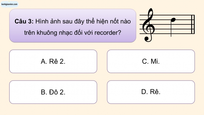 Giáo án điện tử Âm nhạc 5 cánh diều Tiết 12: Ôn tập nhạc cụ, Vận dụng