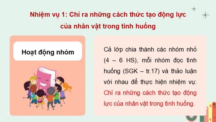 Giáo án điện tử Hoạt động trải nghiệm 9 kết nối Chủ đề 4 Tuần 1