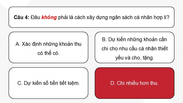 Giáo án điện tử Hoạt động trải nghiệm 9 kết nối Chủ đề 4 Tuần 4