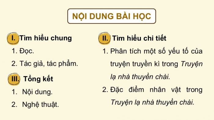 Giáo án điện tử Ngữ văn 9 chân trời Bài 4: Truyện lạ nhà thuyền chài (Lê Thánh Tông)