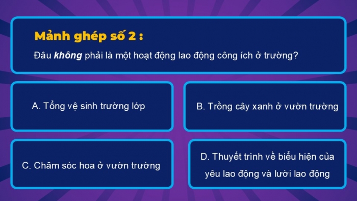 Giáo án điện tử Hoạt động trải nghiệm 9 chân trời bản 2 Chủ đề 3 Tuần 11