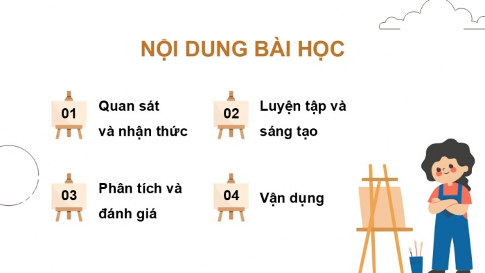 Giáo án điện tử Mĩ thuật 9 chân trời bản 2 Bài 6: Vẻ đẹp của người công nhân xây dựng