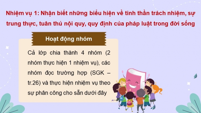 Giáo án điện tử Hoạt động trải nghiệm 12 kết nối Chủ đề 3 Tuần 1