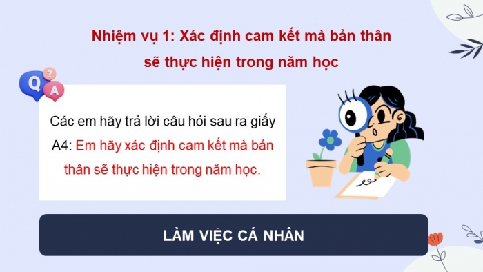 Giáo án điện tử Hoạt động trải nghiệm 12 cánh diều Chủ đề 3: Làm chủ bản thân và sống có trách nhiệm (P3)