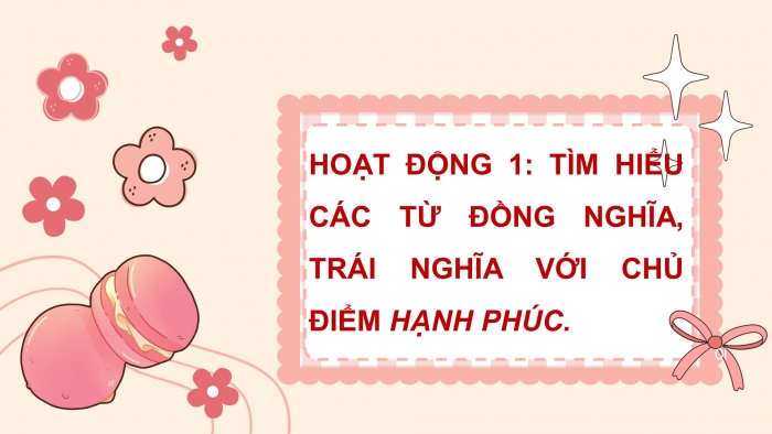 Giáo án điện tử Tiếng Việt 5 chân trời Bài 8: Mở rộng vốn từ Hạnh phúc