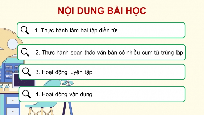 Giáo án điện tử Tin học 5 cánh diều Chủ đề E Bài 1: Thực hành chọn và sao chép khối văn bản