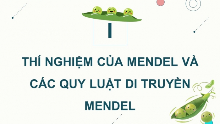 Giáo án điện tử Sinh học 12 cánh diều Bài 7: Di truyền học Mendel và mở rộng học thuyết Mendel