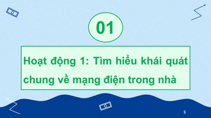 Giáo án điện tử Công nghệ 9 Lắp đặt mạng điện trong nhà Cánh diều Bài 5: Tính toán chi phí cho mạng điện trong nhà